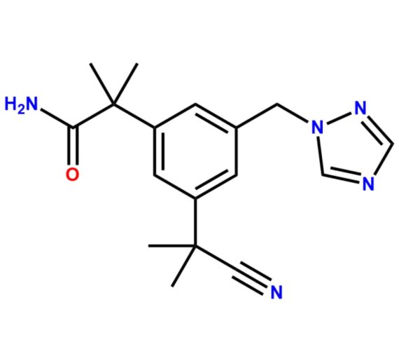 Anastrozole Monoamide Mononitrile