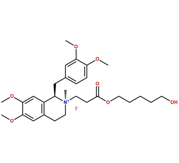 Atracurium Besylate Impurity D2 Iodide (cis-Quaternary Alcohol)