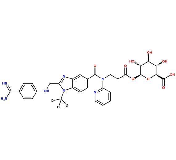 Dabigatran Acyl-beta-D-Glucuronide-D3