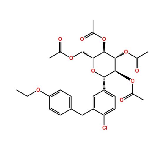 Dapagliflozin Tetraacetate