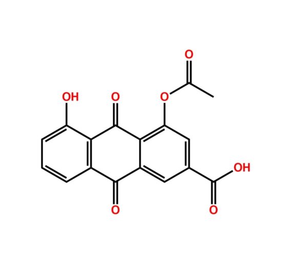 Diacerein EP Impurity E (4-Acetyl Rhein)