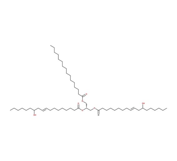 Diricinoleoyl-palmitoyl-glycerol