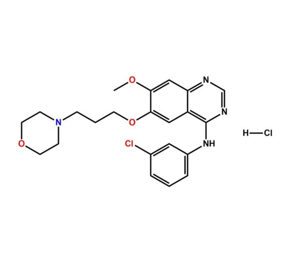 Gefitinib 4-Desfluoro Impurity HCl