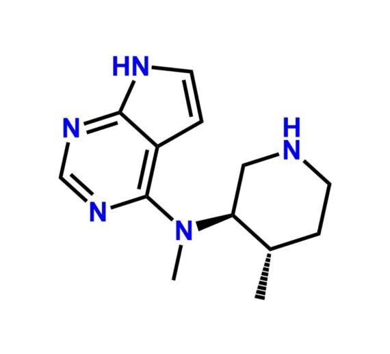 Tofacitinib Impurity (N-Des-(2-Cyanide-Acetyl)-(3R,4S))