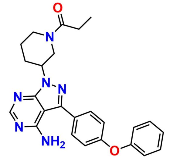 Rac-N-Desacryloyl N-Propionyl Ibrutinib