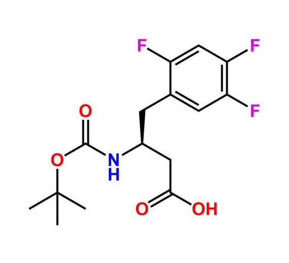 (S)-Sitagliptin N-Boc-Acid Impurity