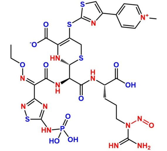 N-Nitroso Ceftaroline Fosamil Impurity 12