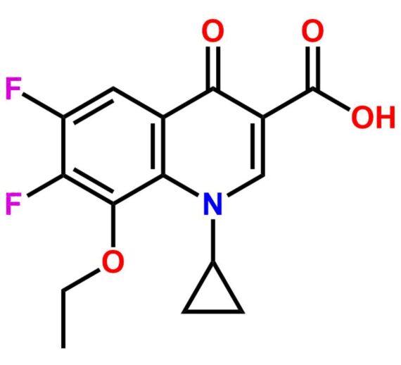 Moxifloxacin Difluoro Ethoxy Acid Impurity