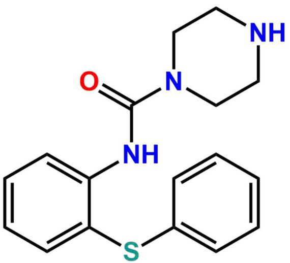 Quetiapine Impurity III (N-[2-(Phenylthio)Phenyl]-1-Piperazinecarboxamide)