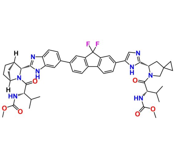 Ledipasvir 1S,3R,4R-Diastereomer