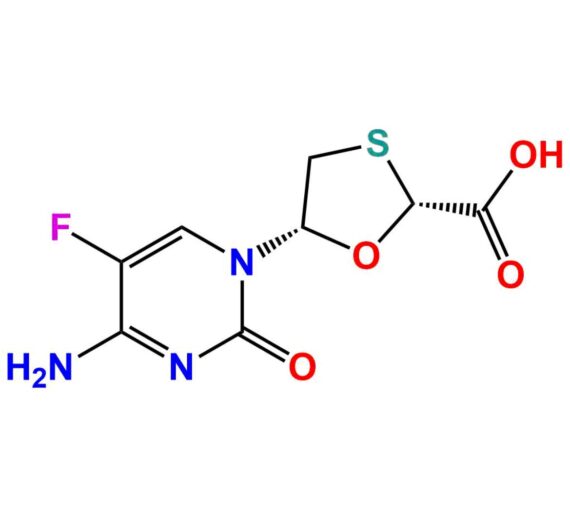 (2R,5S)-Emtricitabine Carboxylic Acid