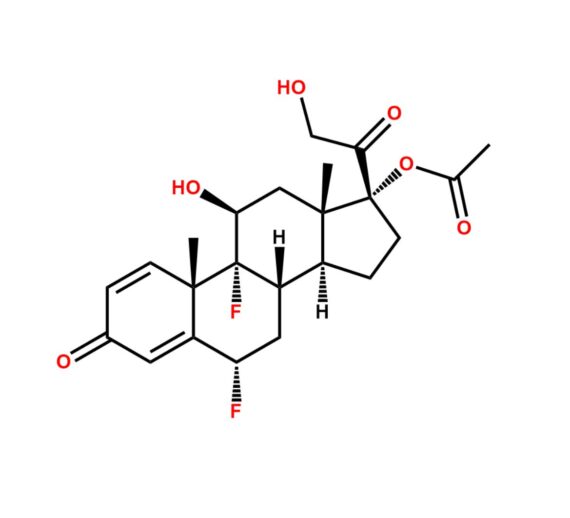 6?,?9?-?Difluoroprednisolone 17-?Acetate