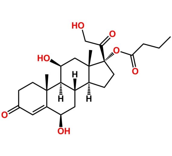 6-Beta-Hydroxyhydrocortisone 17-Butyrate