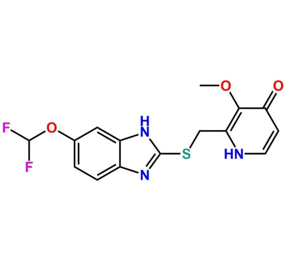 4'-O-Demethyl Pantoprazole Sulfide
