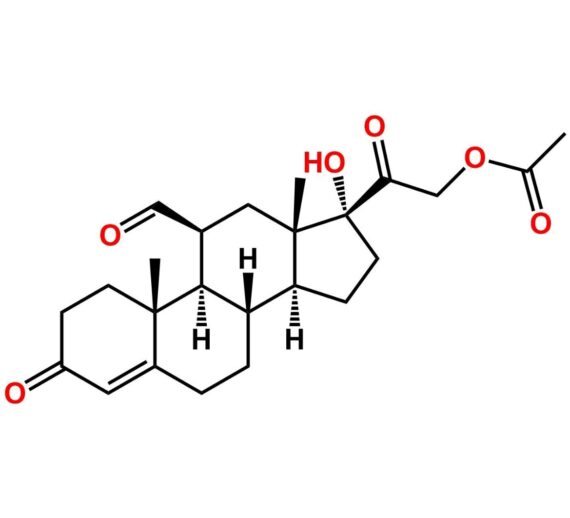 11-Beta-Formyl Hydrocortisone Acetate