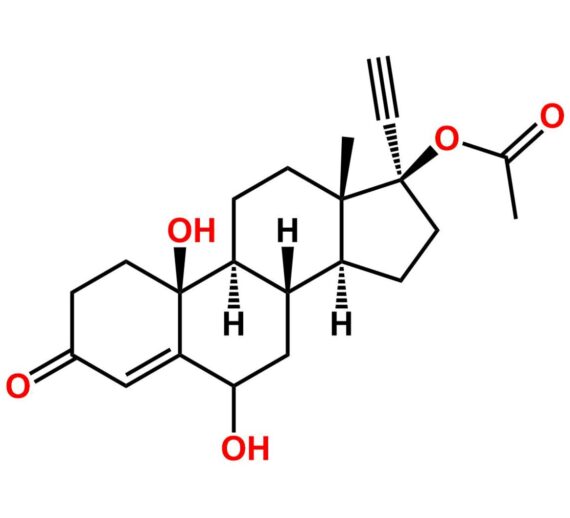 6,10-Di-Hydroxy Norethindrone Acetate