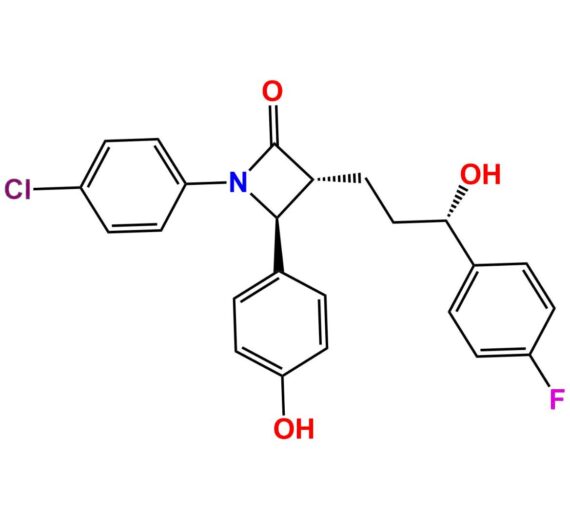Ezetimibe Desfluoro Chloro Impurity