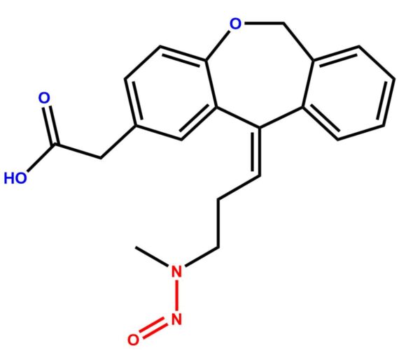 N-Nitroso N-Desmethyl Olopatadine