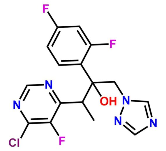 Voriconazole (RR,SS)-6-Chloro Impurity
