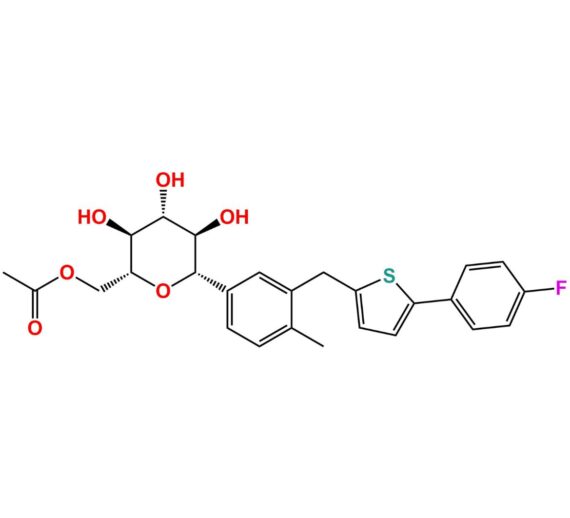 Canagliflozin Monoacetyl Impurity