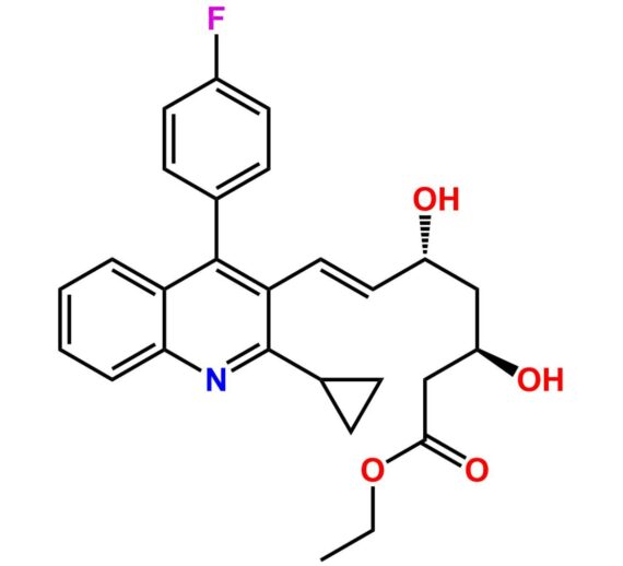 Pitavastatin (3R,5R)-Isomer Ethyl Ester