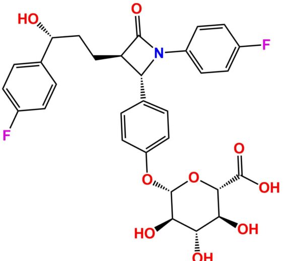 Ezetimibe Phenoxy Glucuronide