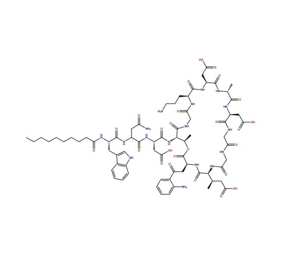 Daptomycin Dehydroxymethyl Derivative