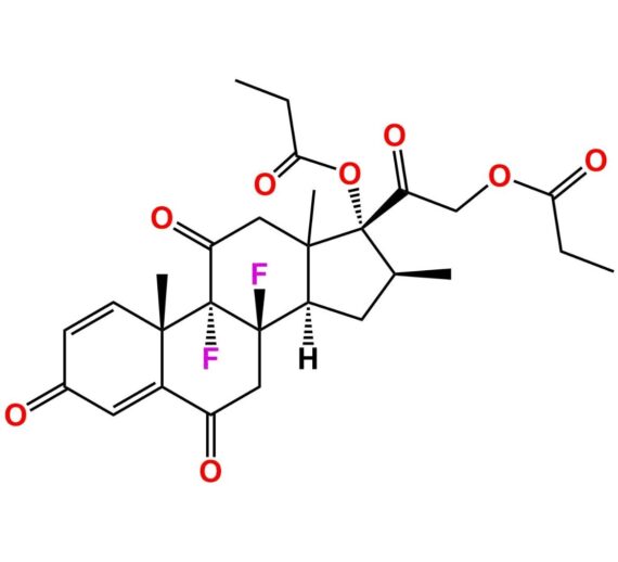 6,11-Dioxo-Betamethasone 17,21 Dipropionate