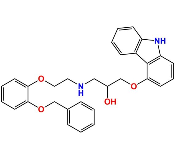 Carvedilol O-Desmethyl O-Benzyl Impurity