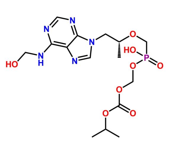 Tenofovir Disoproxil Fumarate Impurity(N6-CH2OH-POC PMPA)