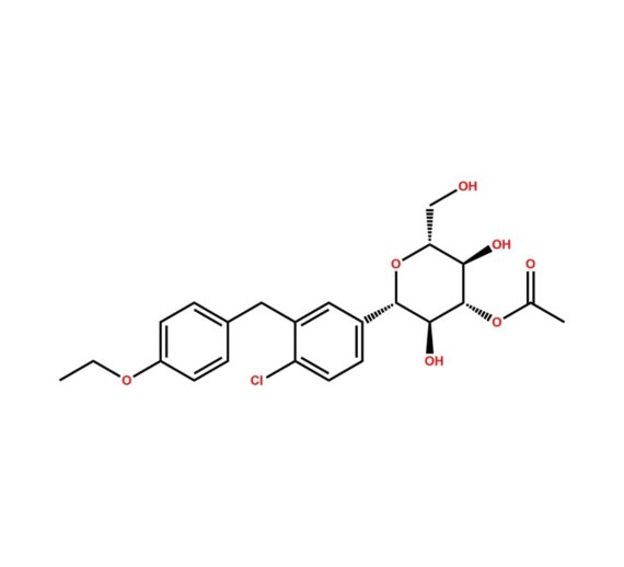 Dapagliflozin 4-Acetyl Impurity