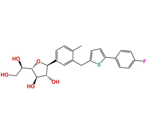 (R) Cangliflozin Furanose Impurity