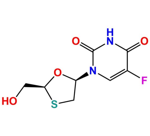 Emtricitabine Impurity (2,3'-Dideoxy-5-Fluoro-3-Thiouridine)