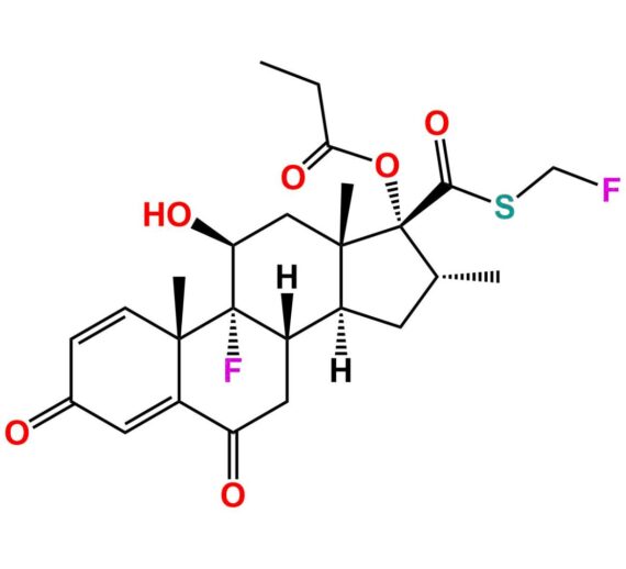 Fluticasone Impurity (6-Desfluoro-6-Oxo Propionate)
