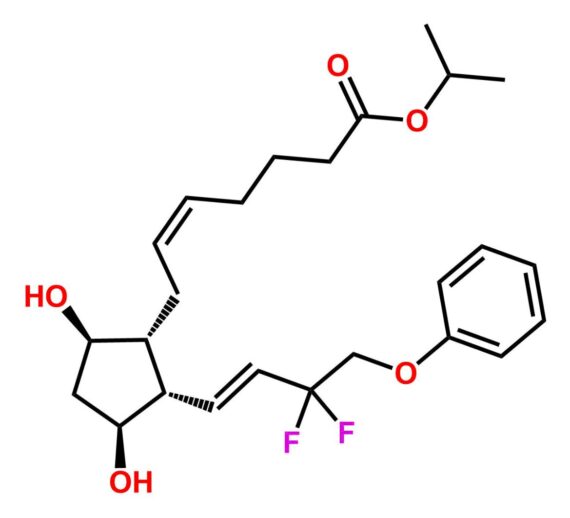 Tafluprost (1S,2R,3R,5S)-Isomer)