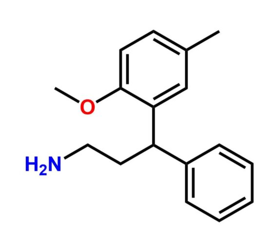 Tolterodine Methoxy Propylamine Impurity Racemate