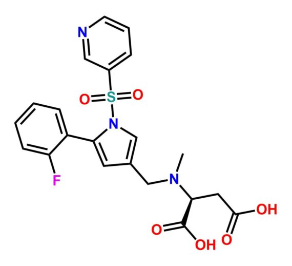 Vonoprazan N-Methyl Asparmic Acid Impurity